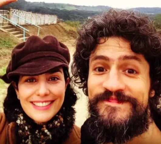 Letícia Sabatella e Fernando Alves Pinto