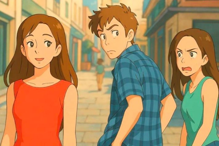 Meme do namorado distraído - Trend do Studio Ghibli bomba na web