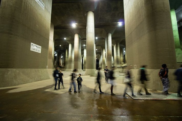G-Cans - Construção subterrânea impressionante compõe sistema gigantesco antienchente no Japão