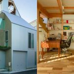 Montagem - Casa minúscula no Japão impressiona por aproveitamento de espaço