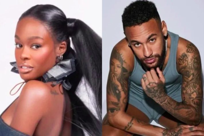 Montagem - Azealia Banks e Neymar