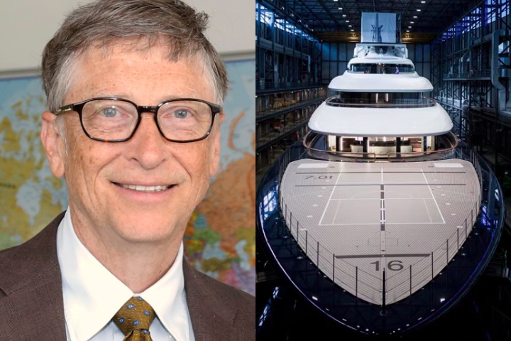 Bill Gates vende superiate de luxo por quantia exorbitante Bill Gates vende superiate de luxo por quantia exorbitante