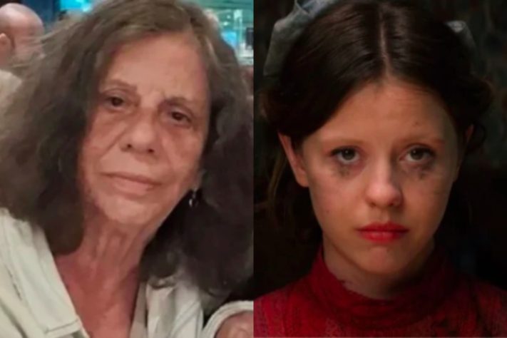 Montagem - Maria Gladys e Mia Goth