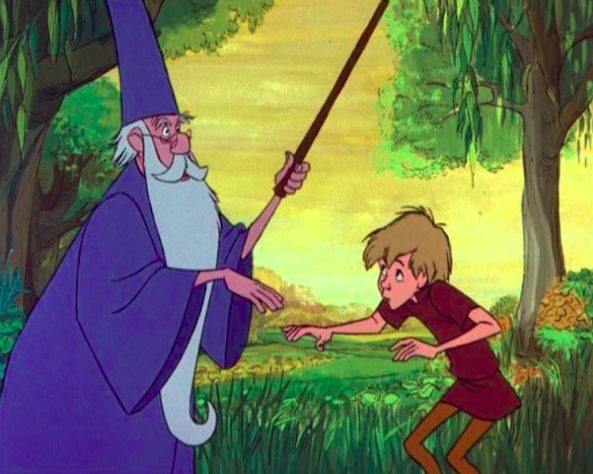 Rei Arthur e Merlin
