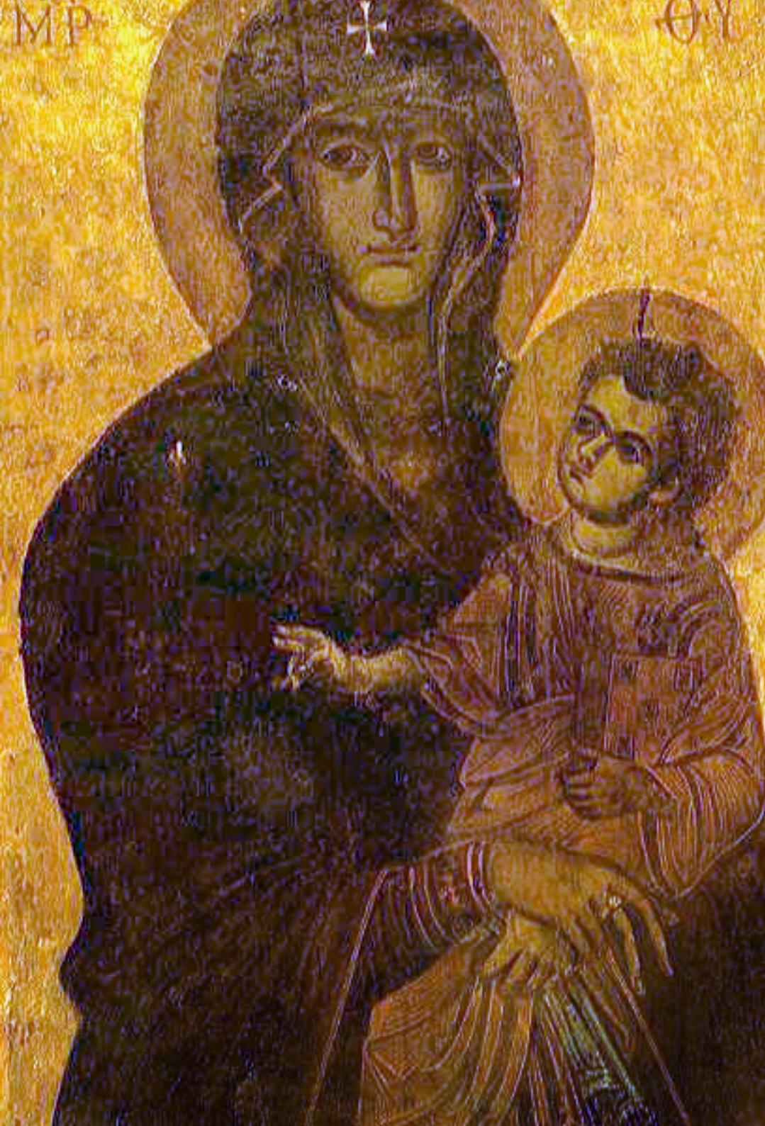 Ele tem grande devoção à Virgem Maria e visitou essa igreja inúmeras vezes durante seu pontificado. A decisão reflete sua simplicidade e espiritualidade mariana. É um local significativo para ele, mais modesto que as tradicionais tumbas papais. Na foto , obra de arte retrata Maria e Jesus. Faz parte do acervo da Igreja de Santa Maria Maggiore 
