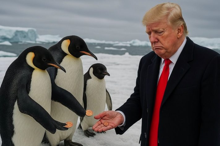 Tarifa de Trump sobre ilhas desabitadas da Austrália vira meme nas redes