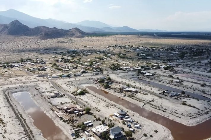 Desert Shores - Lago Salton, Califórnia (EUA)
