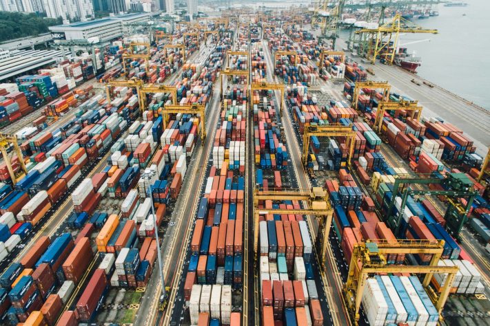 Exportação - contêiners