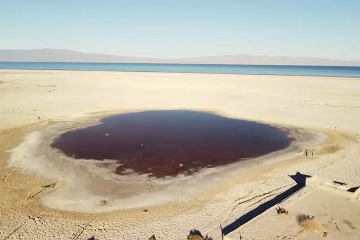 Salton Sea - Lago Salton, Califórnia (EUA)