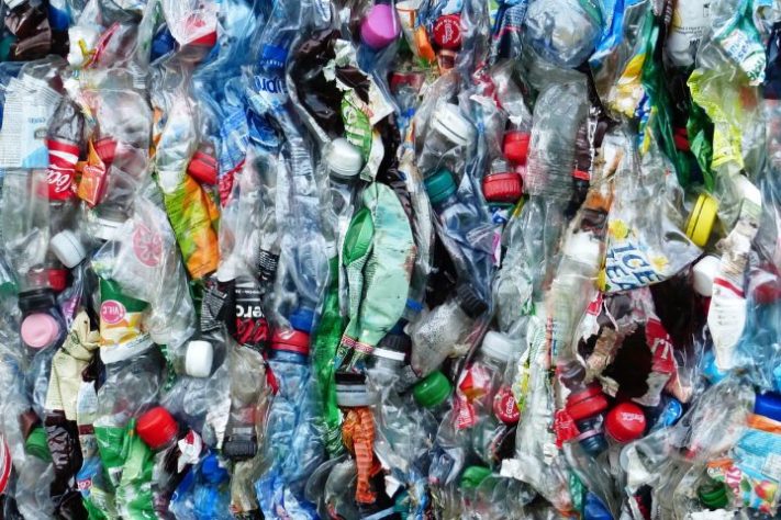 Plástico lixo reciclável