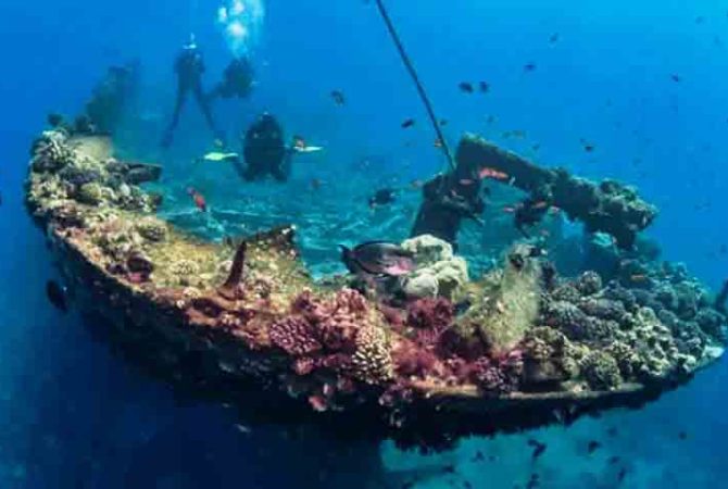 Arqueólogo descobre tesouro em navio naufragado