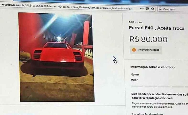 Homem constrói réplica de Ferrari, anuncia online, e é processado por plágio pela marca