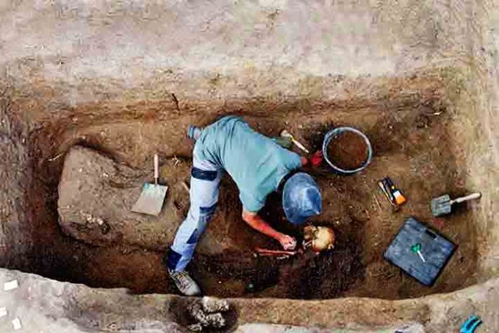 Tábuas de maldição romanas de 2 mil anos, Orléans, França - Serviço Arqueológico de Orléans