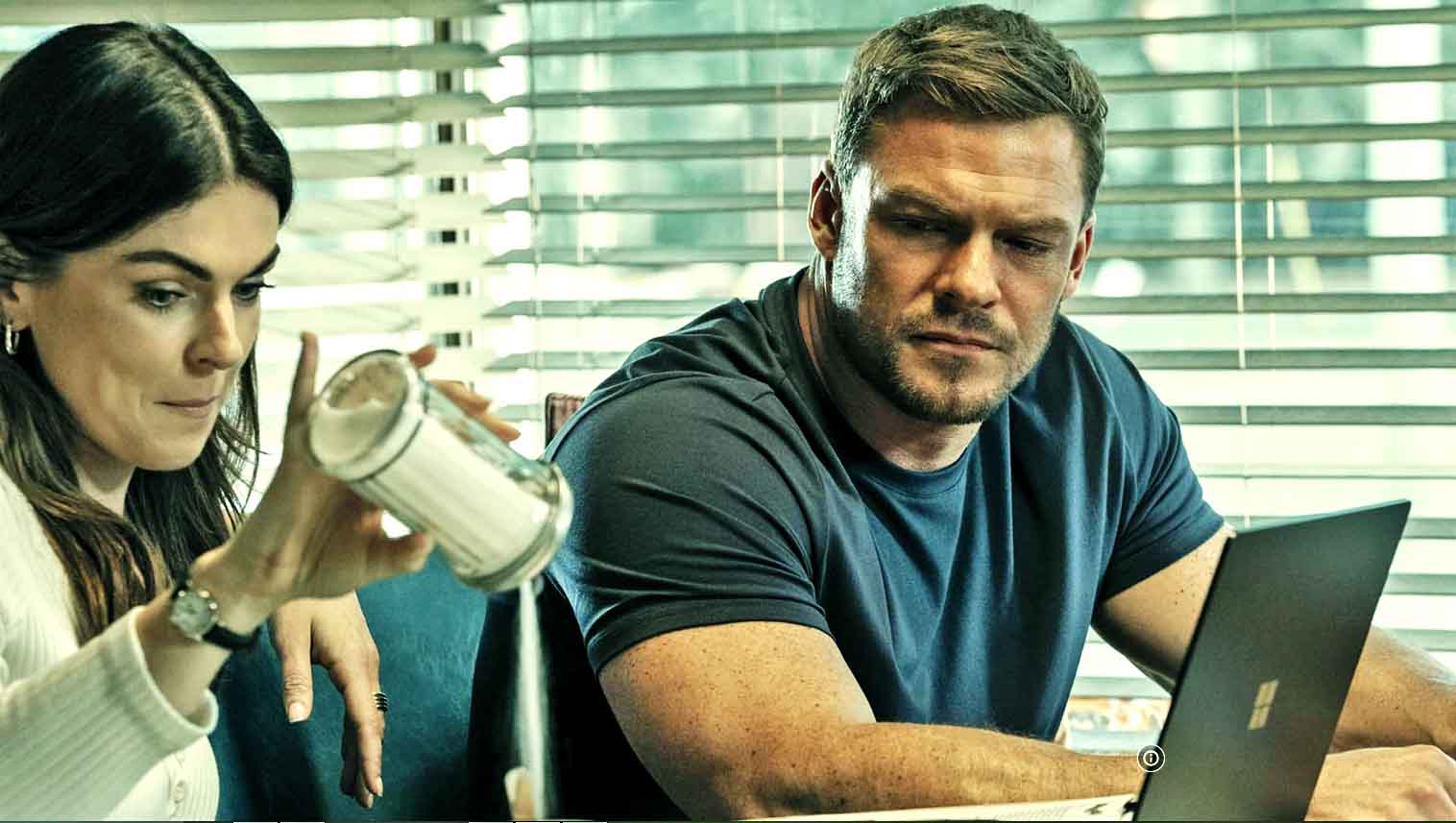 Alan Ritchson - Série é Reacher - Divulgação