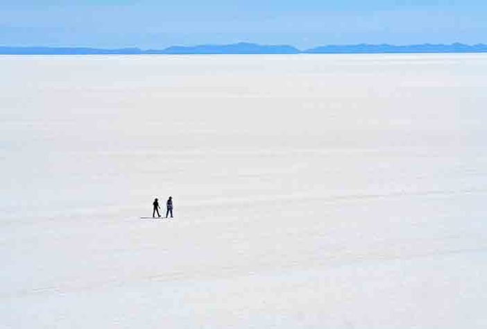 Salar de Uyuni , deserto de sal, Bolívia