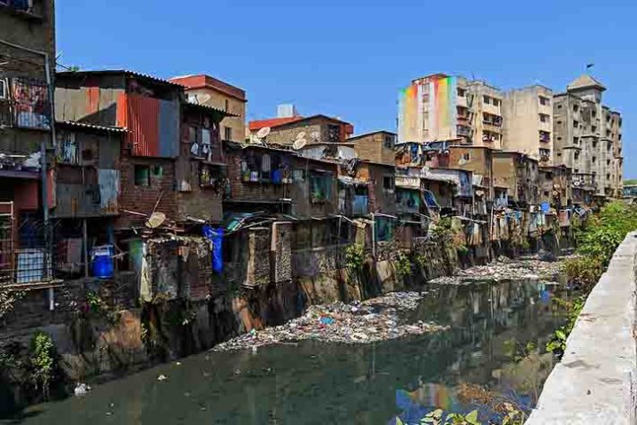 Dharavi, Índia - Lugares pelo mundo com Superpopulação - A.Savin/Wikimédia Commons