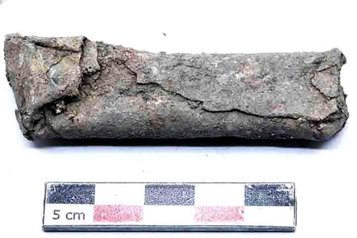 Tábuas de maldição romanas de 2 mil anos, Orléans, França - Serviço Arqueológico de Orléans
