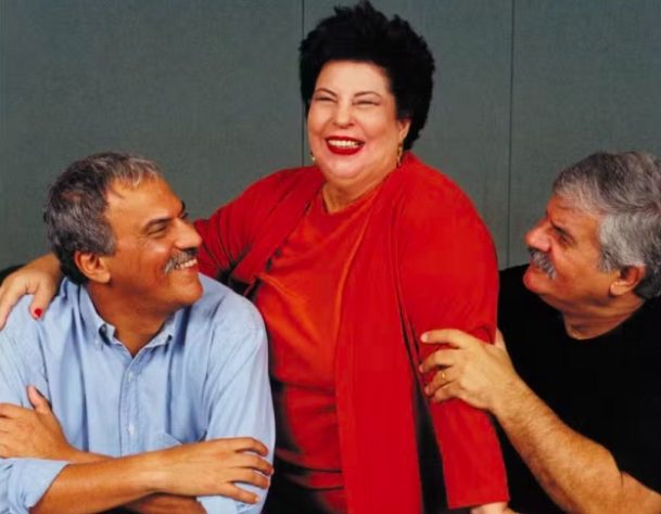 Nana Caymmi e irmãos Danilo e Dori Caymmi