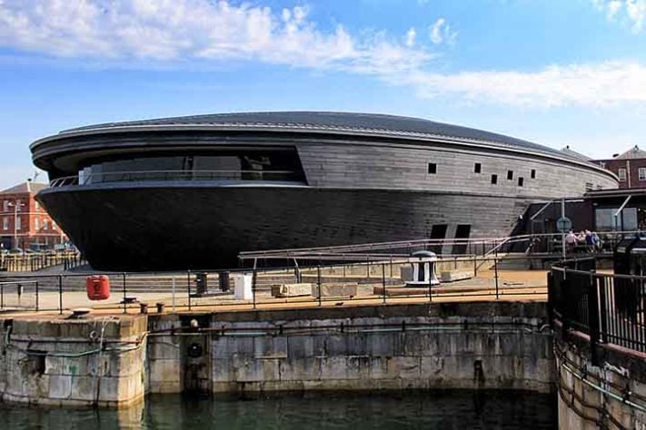 Museu Mary Rose - Navio Mary Rose - Flickr Paul Jones