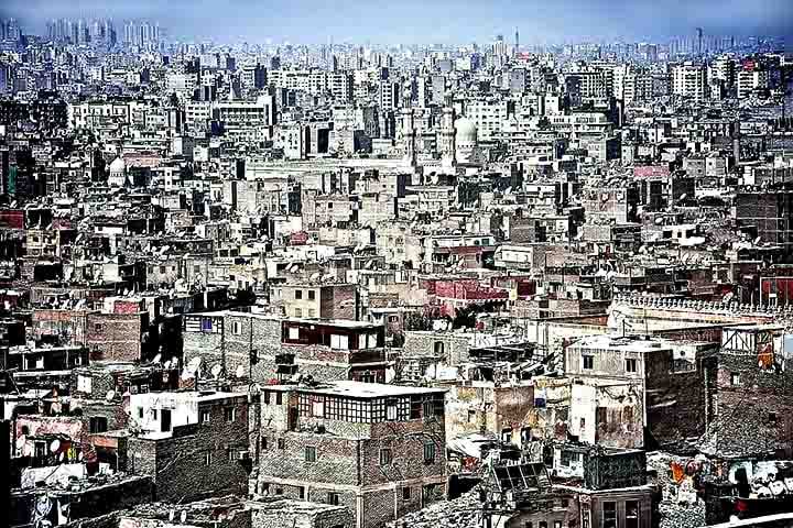 Cairo (Egito)- Lugares pelo mundo com Superpopulação - Imagem de Simon Berger por Pixabay