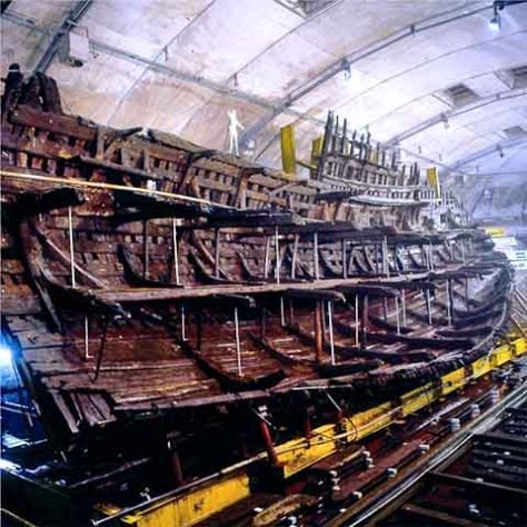Navio Mary Rose - Domínio Público/Wikimédia Commons