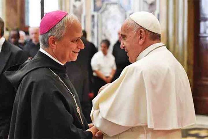 O Cardeal Robert Francis Prevost é o Papa Leão XIV - Reprodução Vatican News