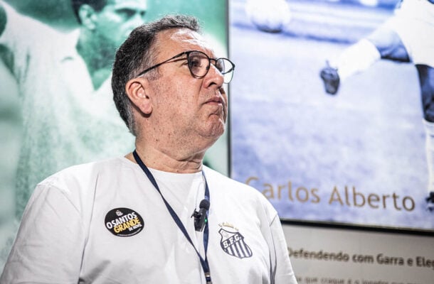 Presidente do Santos promete reforços em junho e diz não temer transfer ban