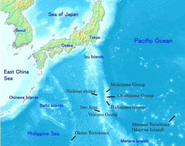 Ilhas Ogasawara (ou Bonin Islands, Japão)