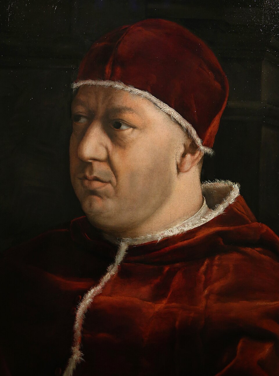Papa Leão X (n. 1475 – m. 1521) - Pontificado de 1513 a 1521. Florentino da família Médici, governou durante o início da Reforma Protestante.
-Domínio público