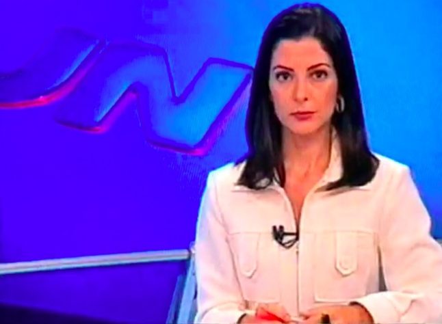 Ana Paula Padrão no Jornal Nacional