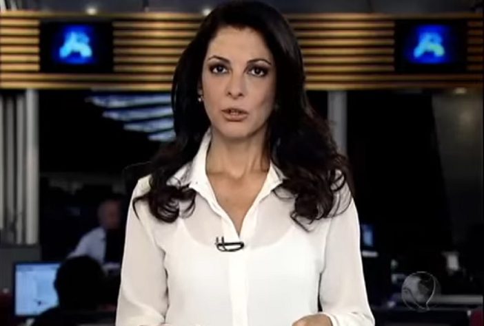 Ana Paula Padrão no Jornal da Record