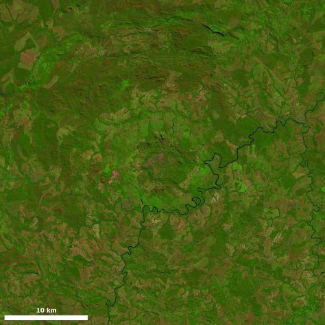 Maior cratera de meteoro da América do Sul - Domo de Araguainha
