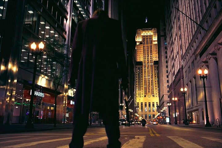 Além disso, Chicago foi palco para gravação de filmes famosos como "O Fugitivo" (1993), com Harrison Ford, e "Batman – O Cavaleiro das Trevas" (2008 - foto).