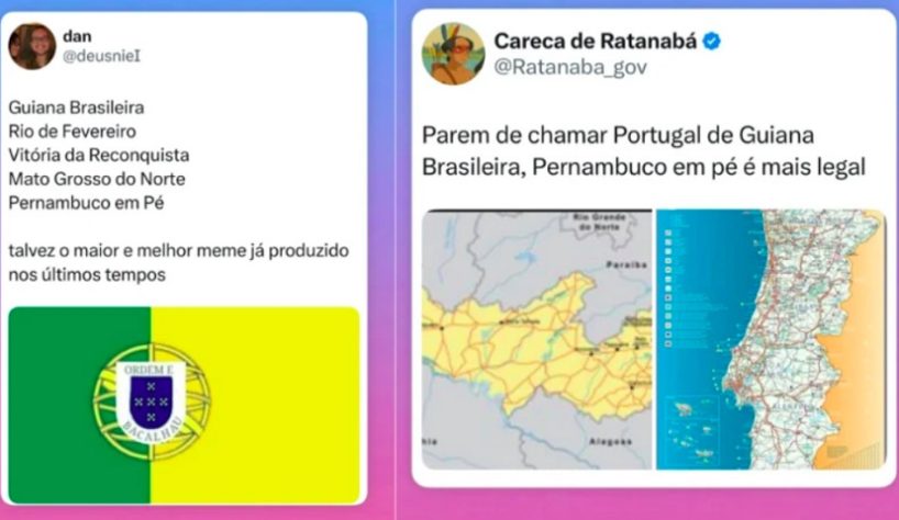 Brasileiros tiram sarro de portugueses nas redes sociais