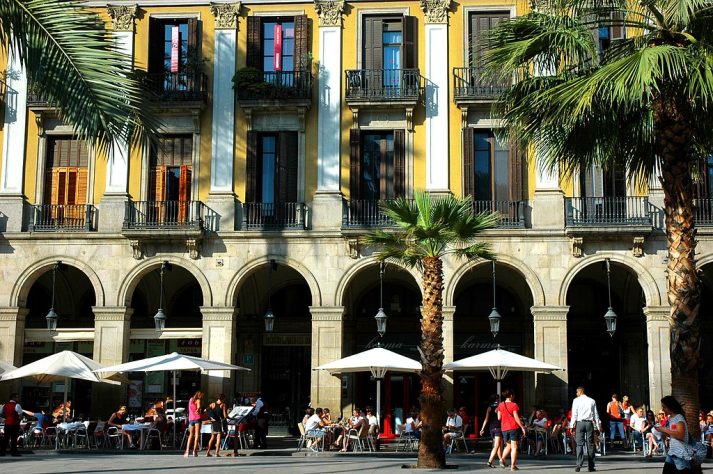 Café em Barcelona