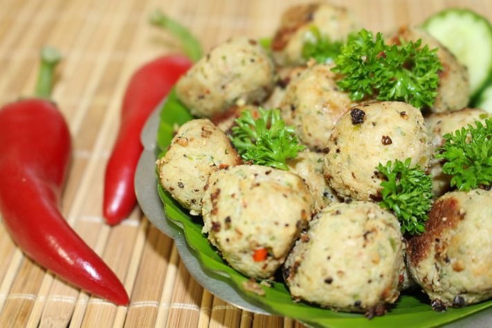 Almôndegas veganas