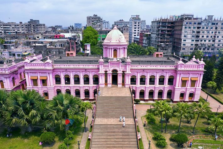 Palácio Ahsan Manzil - Dhaka Bangladesh 