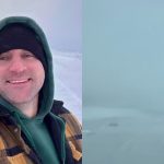 Montagem - Brasileiro que viajava pela Patagônia fica preso na neve e anda por 24 km sozinho até ser encontrado