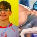 Montagem - Matías Bottoni - Nadador argentino de 17 anos fica paraplégico após se chocar com outro atleta