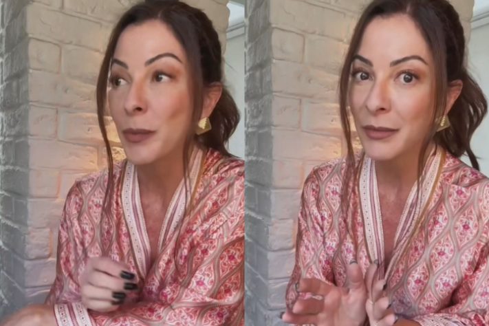 Montagem - Ana Paula Padrão fala sobre polêmica dos bebês reborn