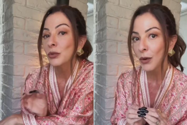 Montagem - Ana Paula Padrão fala sobre polêmica dos bebês reborn
