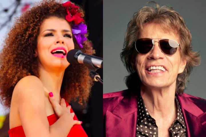 Um fato curioso sobre a cantora aconteceu quando circulou pelas redes sociais um vídeo de Mick Jagger, famoso vocalista dos Rolling Stones, assistindo ao seu show em Londres.
