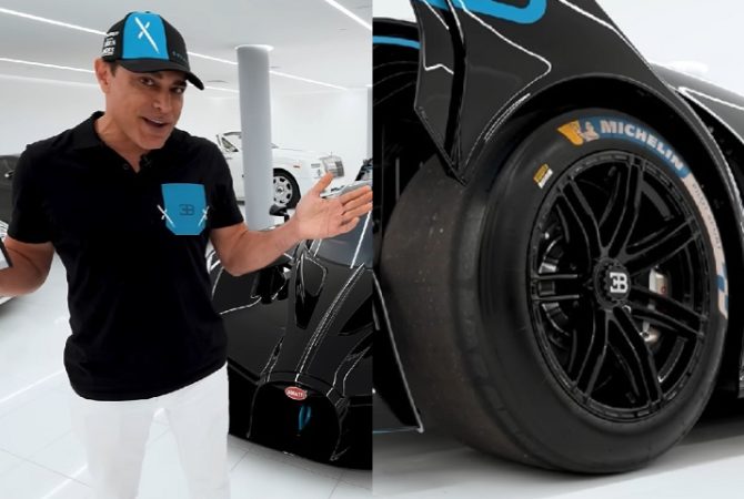 Youtuber gasta R$ 44 mil para trocar pneus de supercarro a cada 60 km rodados