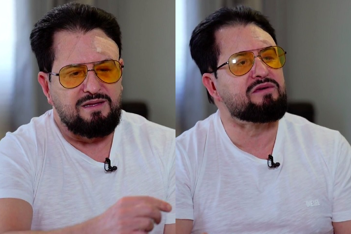 Montagem - Marrone fala sobre queda do palco que sofreu durante show em Goiânia