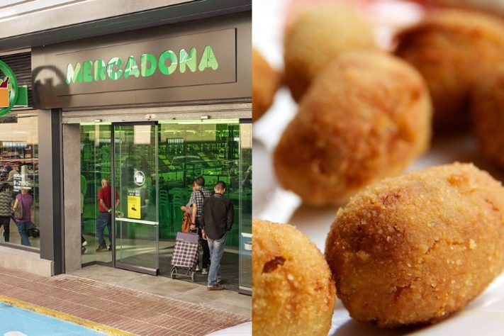 Montagem - Mercado na Espanha terá que pagar R$ 200 mil a funcionário que comeu croqueta que ia para o lixo