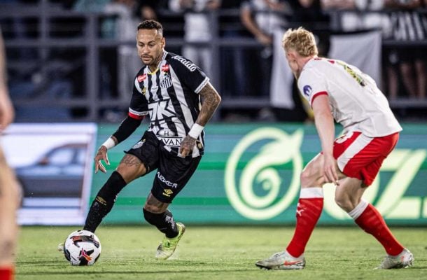 Santos perde amistoso para o RB Leipzig com Neymar de titular