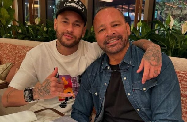 Neymar pai vê filho feliz, mas questiona: ‘Santos tem condições de continuar com ele?’
