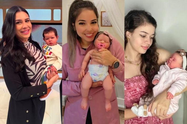 Fenômeno dos 'bebês reborn' virou febre na internet