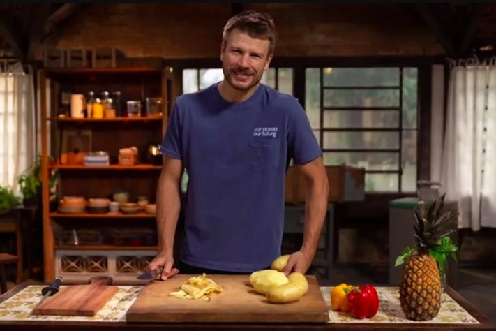 Rodrigo Hilbert no programa 