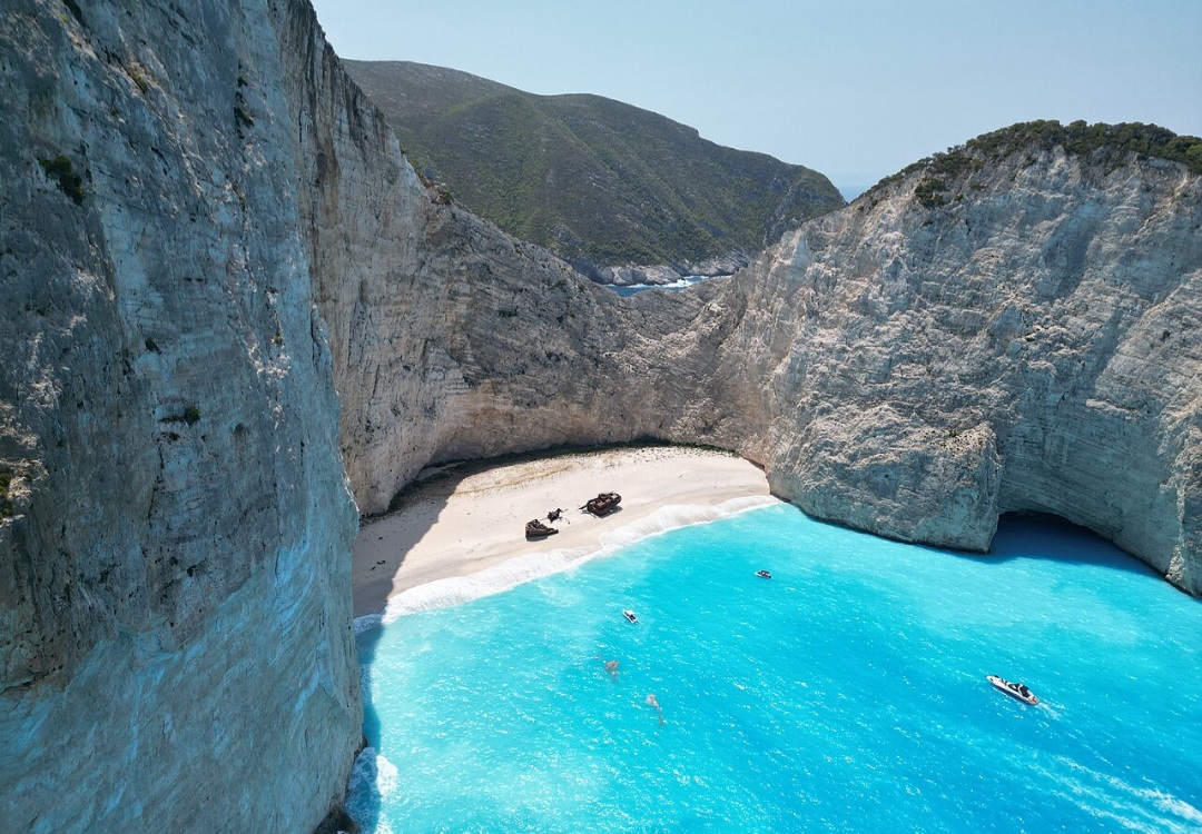 Navagio Beach (Grécia): Conhecida como 